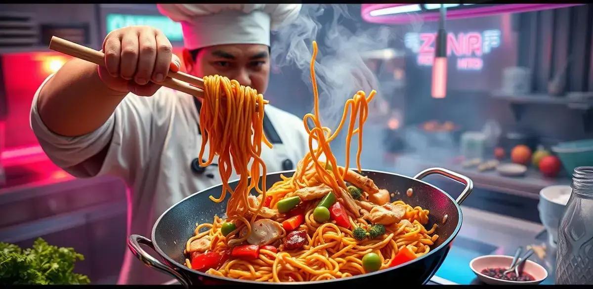 Método de Preparação do Yakisoba