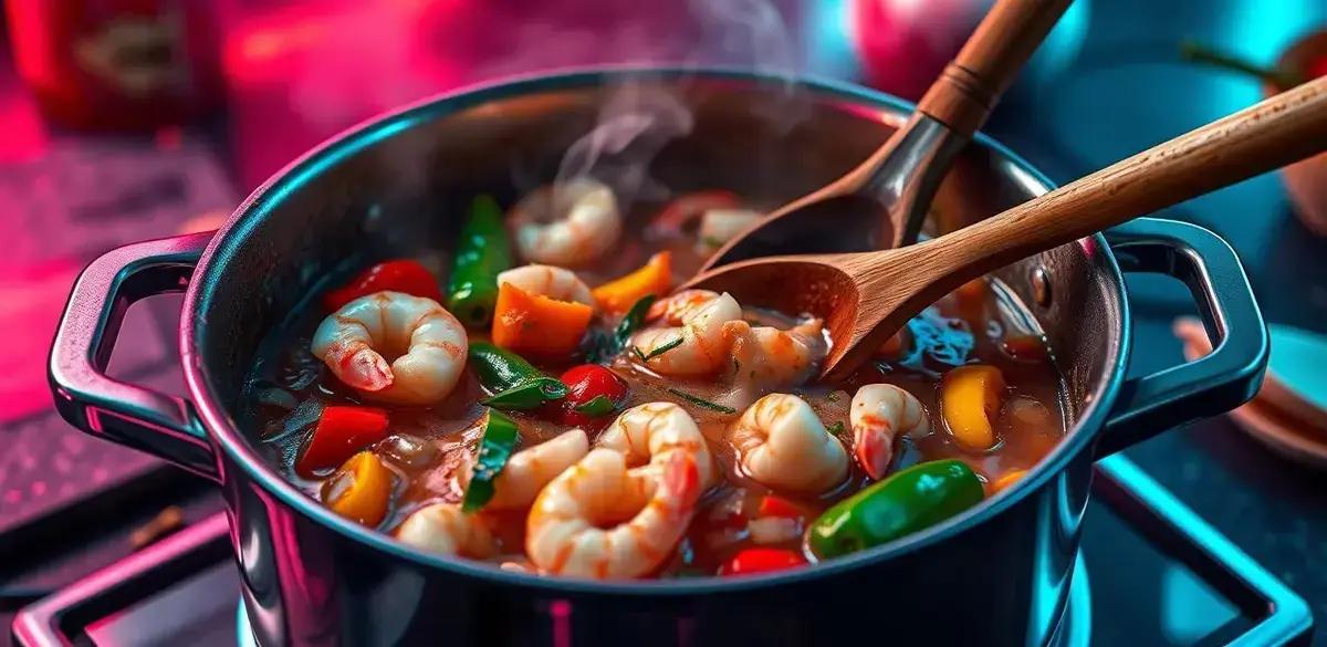 Método de Preparo da Moqueca de Camarão