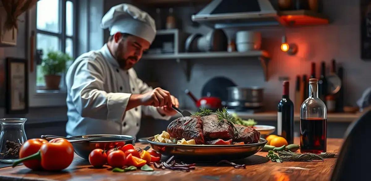 Método de Preparo do Bœuf Bourguignon