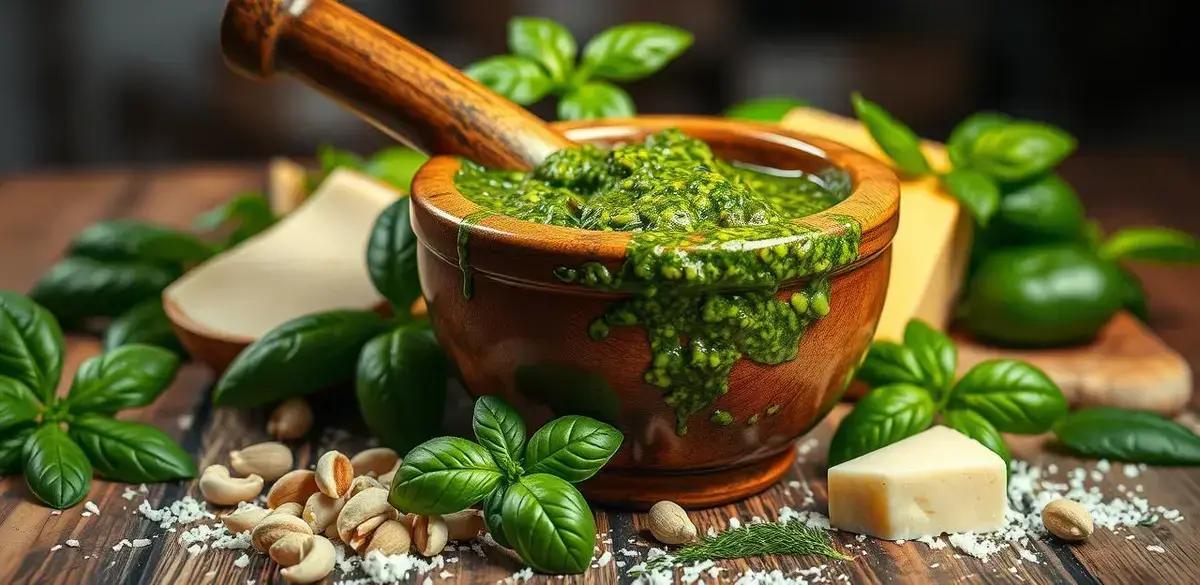 Método de Preparo do Pesto Genovês