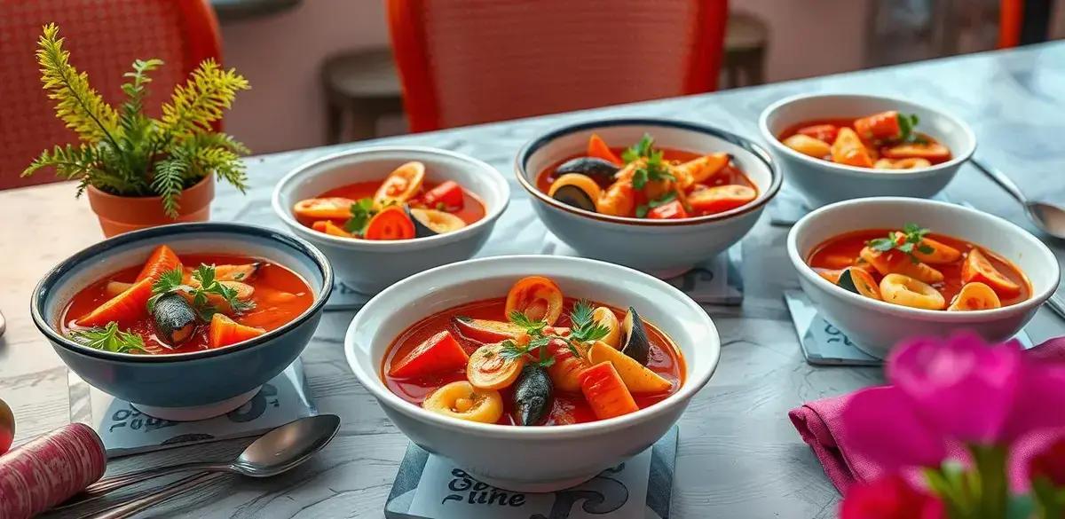 Variações da Receita de Bouillabaisse