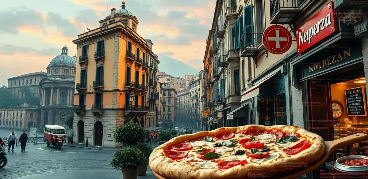 A História da Pizza Napolitana e Seu Nome