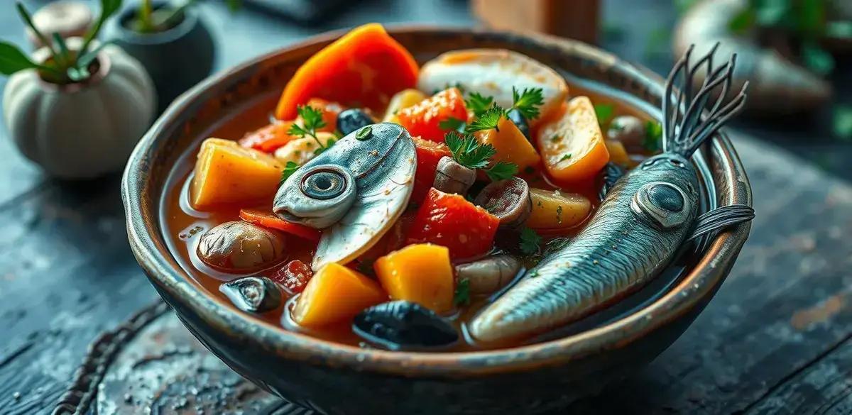 Caldeirada de peixe dá para comer sem culpa