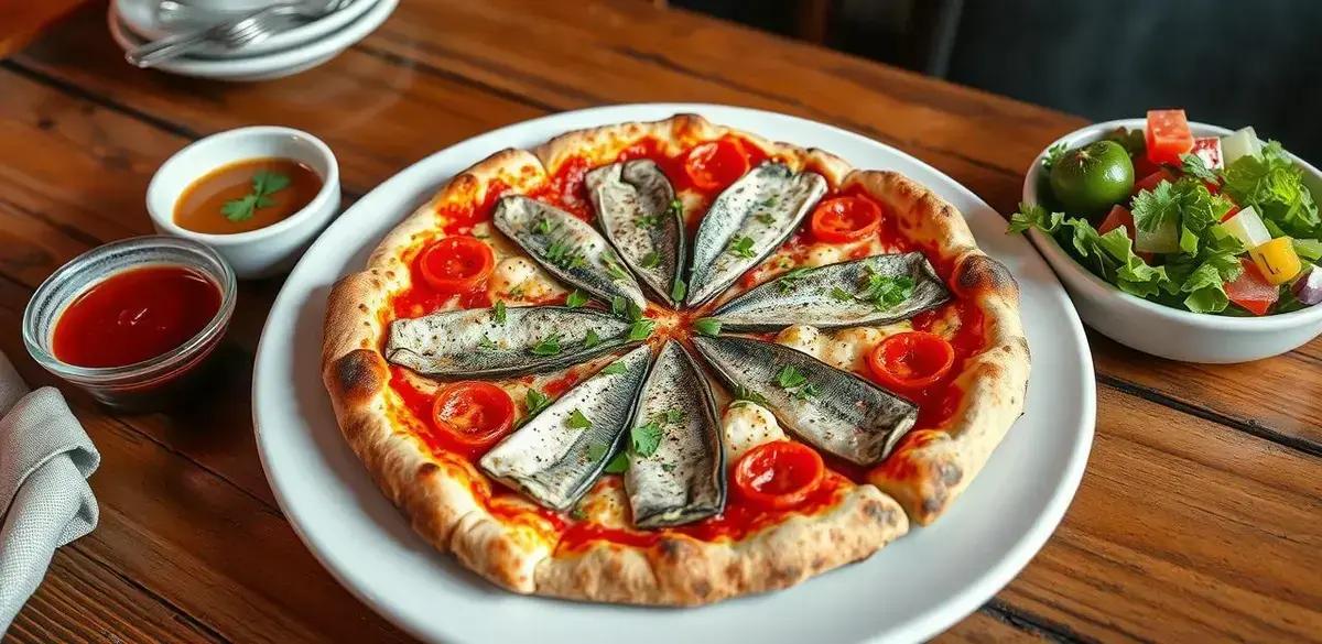 Como Servir e Apresentar a Pizza de Sardinha