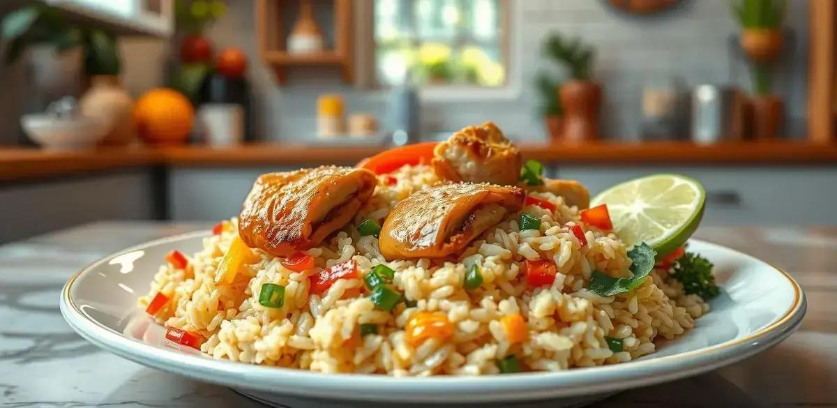 Dicas para um Arroz de Frango Suculento