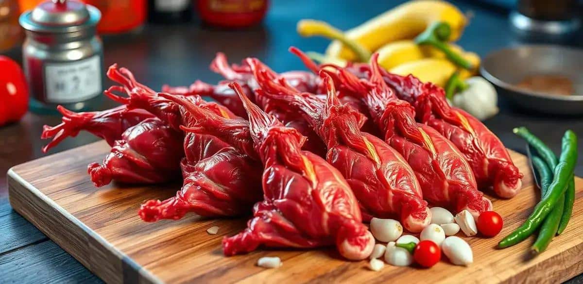 Ingredientes da Moela de Boi