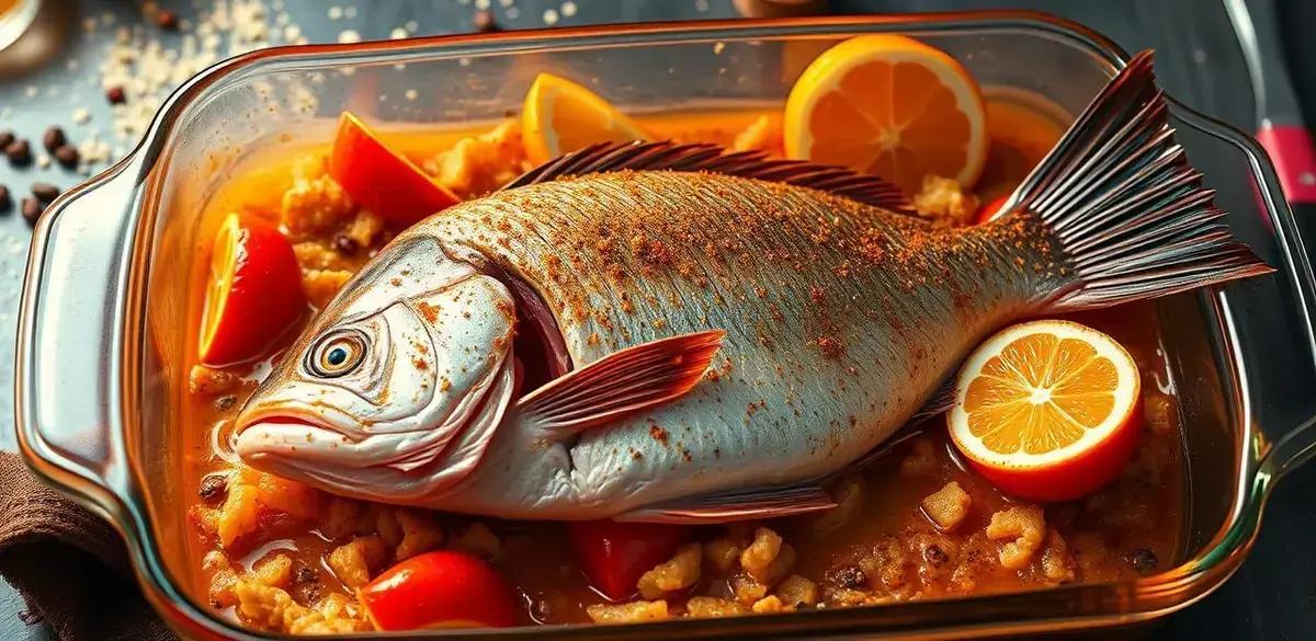 Método de Preparação do Peixe Assado