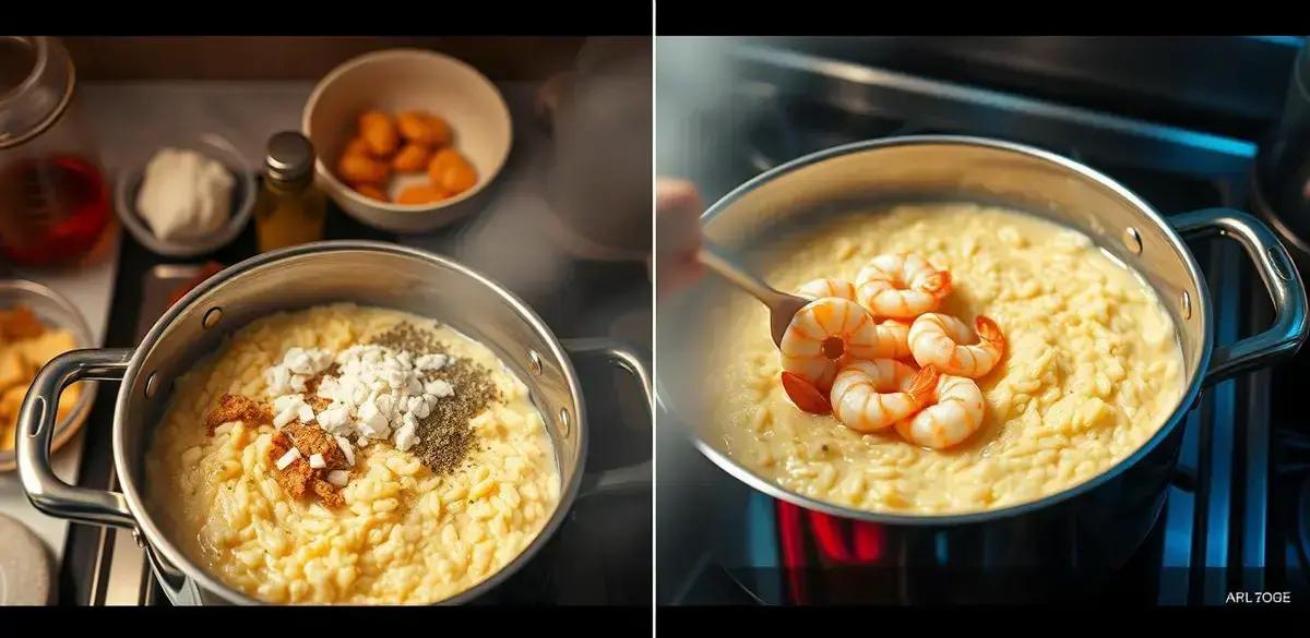 Método de Preparo do Risoto de Camarão