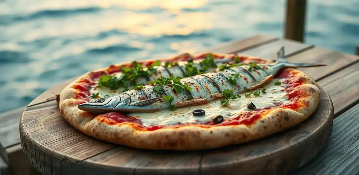 Pizza de sardinha essa é uma das receitas que mais amo preparar