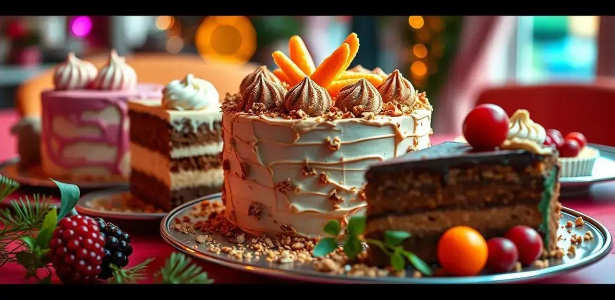 Variações do Bolo de Cenoura Trufado
