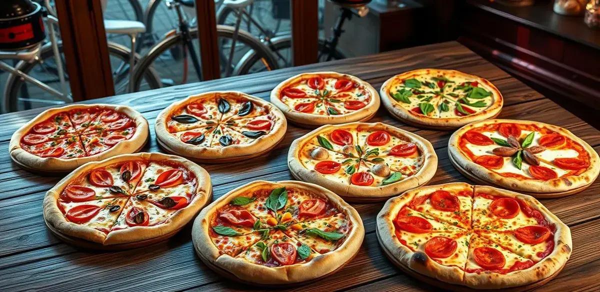 Variedades de Coberturas para Pizza