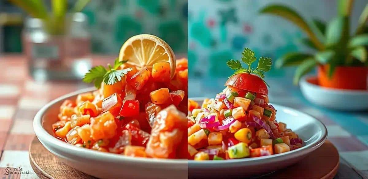 Ceviche Mexicano vs. Ceviche Peruano