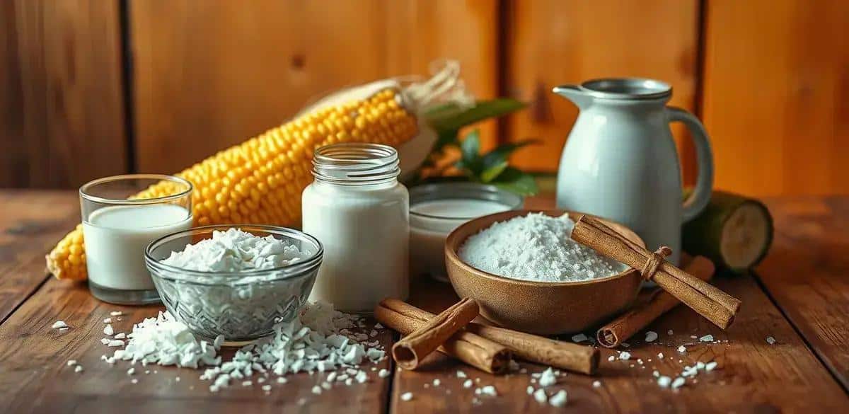 Ingredientes da Canjica