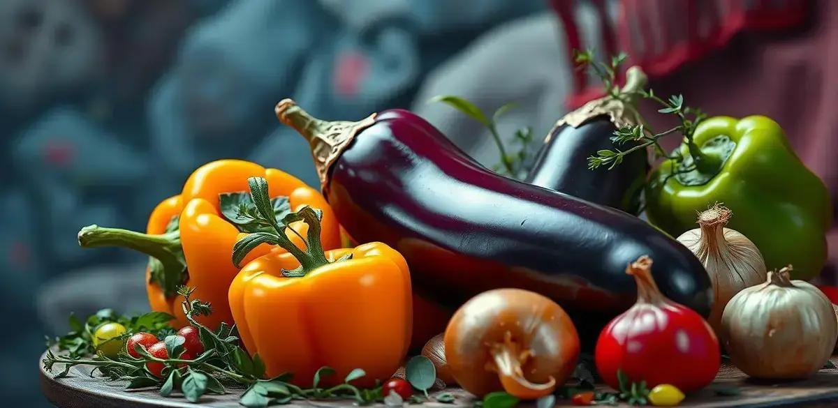 Ingredientes da Escalivada