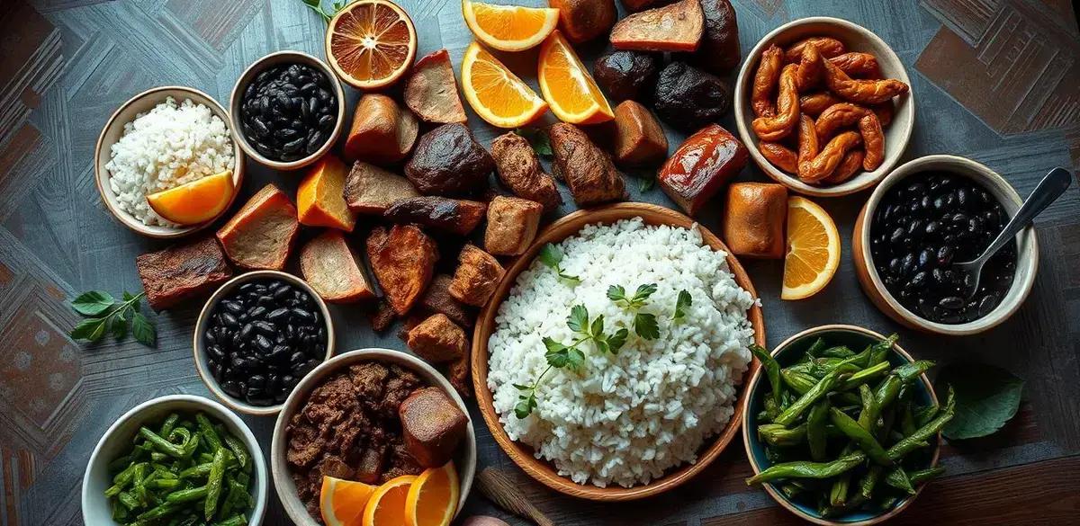Ingredientes da Feijoada Pernambucana