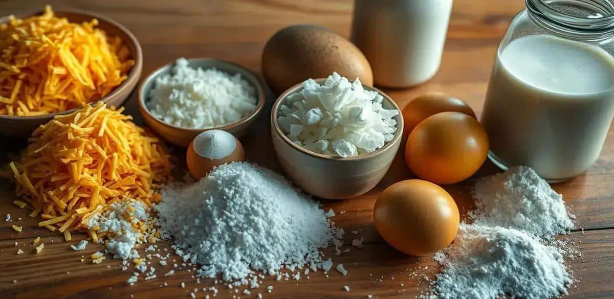 Ingredientes da Queijadinha Capixaba