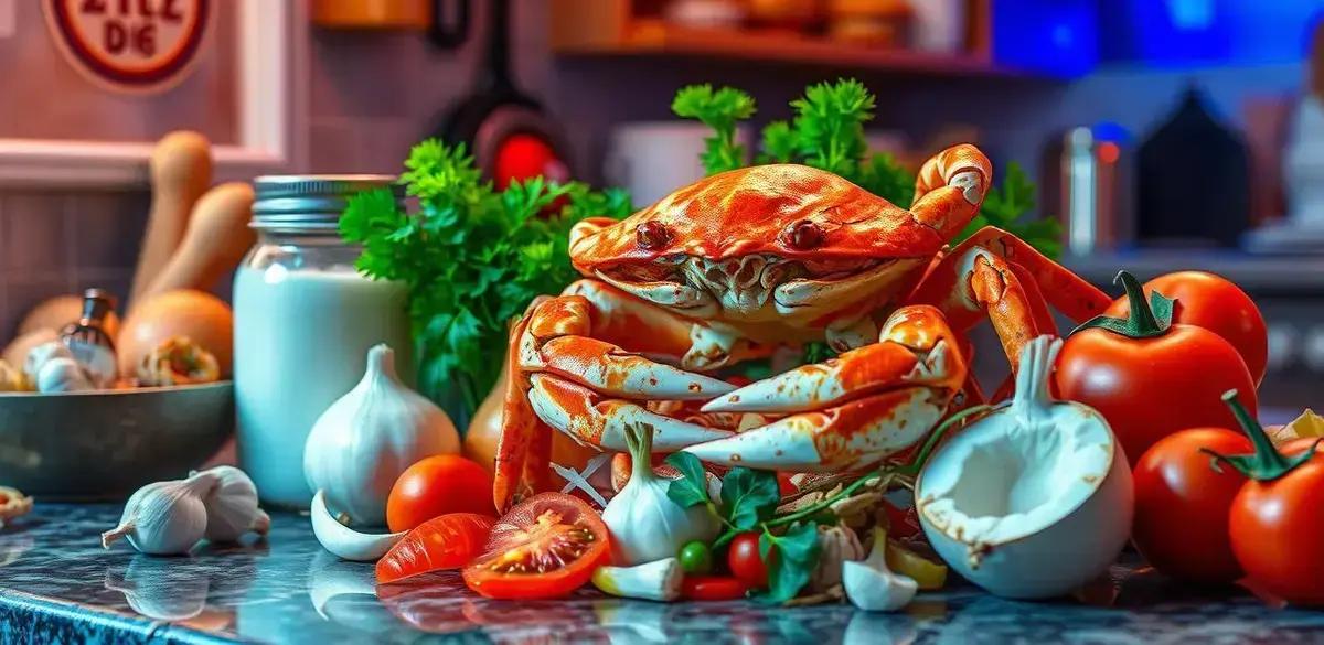 Ingredientes da Sopa de Siri