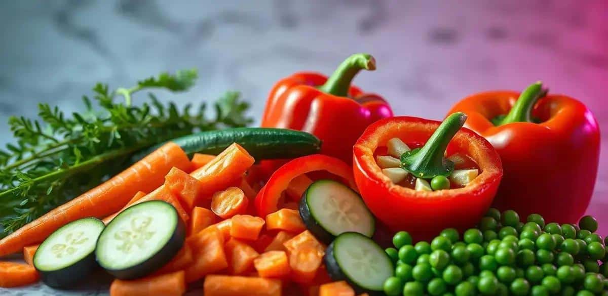 Ingredientes para Legumes na Manteiga Rápido