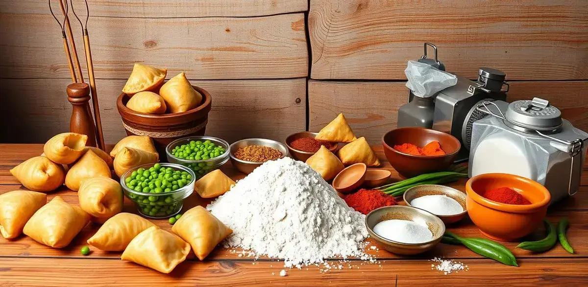 Ingredientes para Samosa
