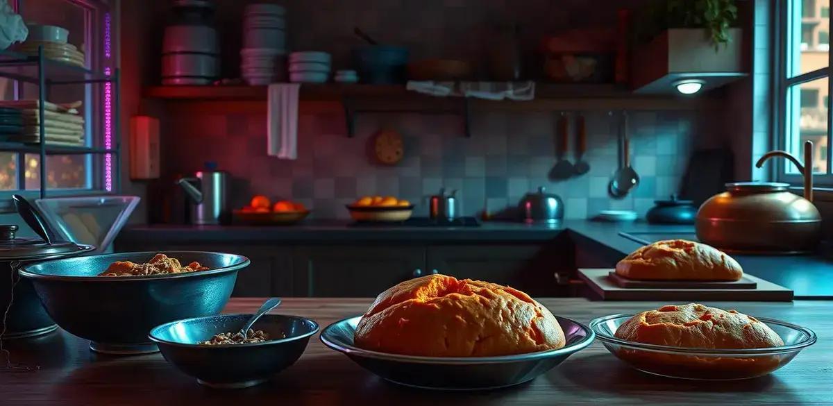 Método de Preparação do Pão de batata-doce light