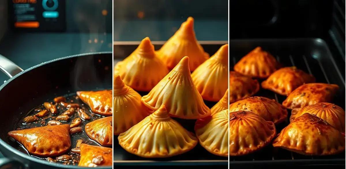 Métodos de Cozimento da Samosa
