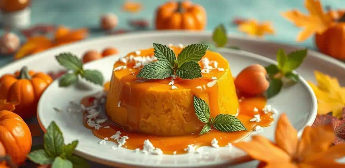 Opções de Decoração para o Doce de Abóbora