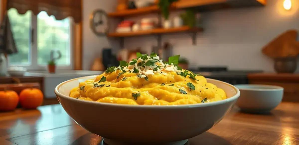 Polenta cremosa simples: a receita perfeita para você surpreender na cozinha