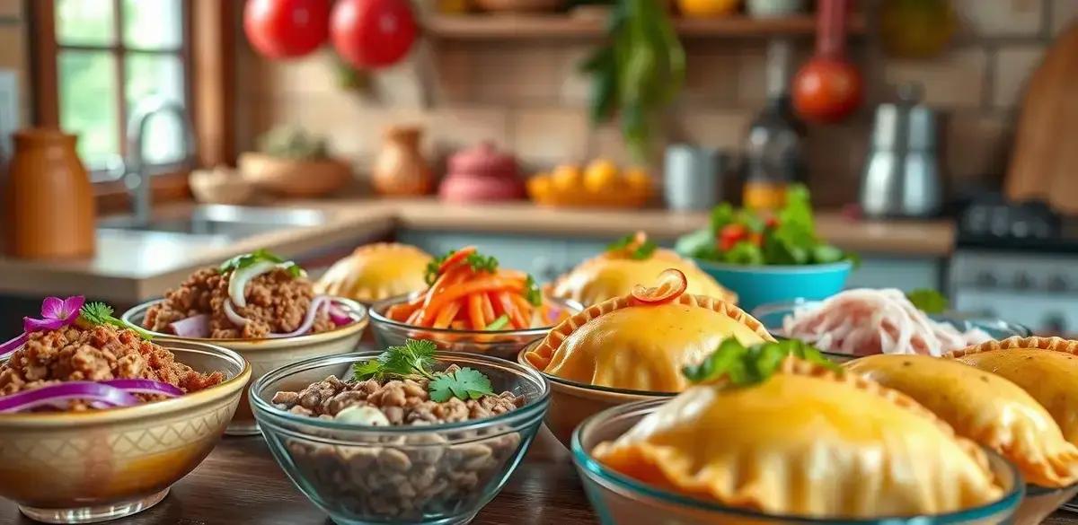 Tipos de Recheios para Empanada Gallega