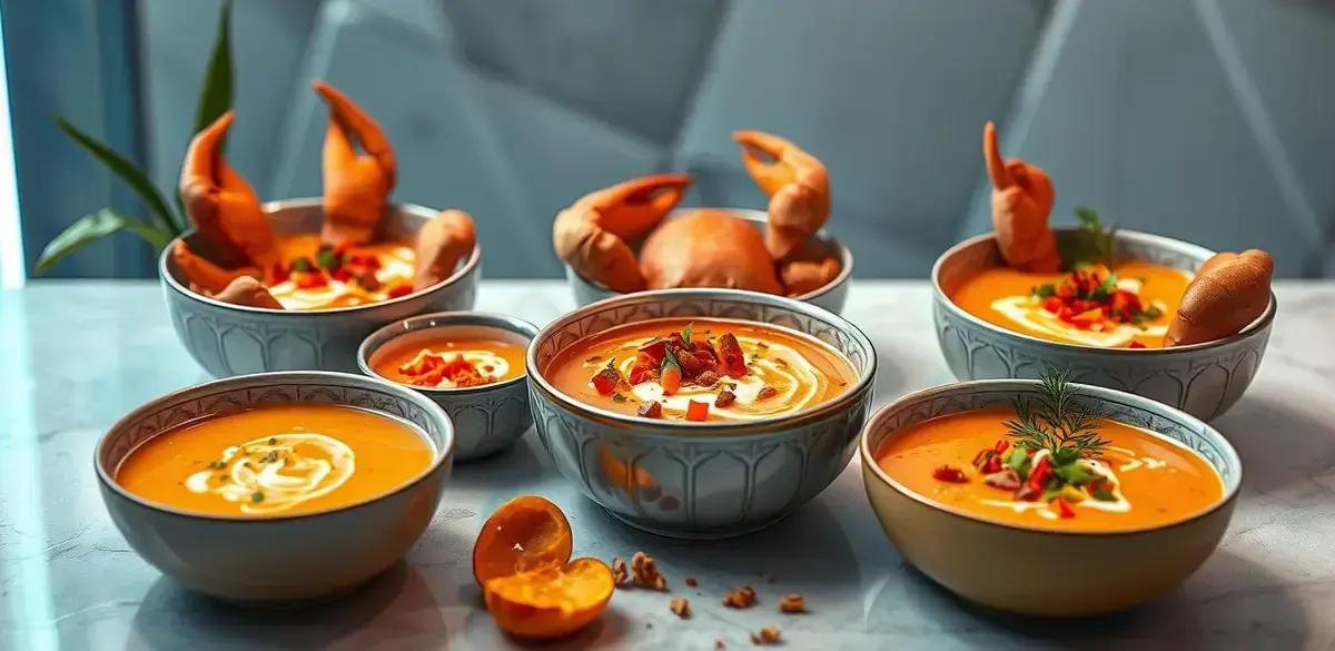 Variações da Receita de Sopa de Siri