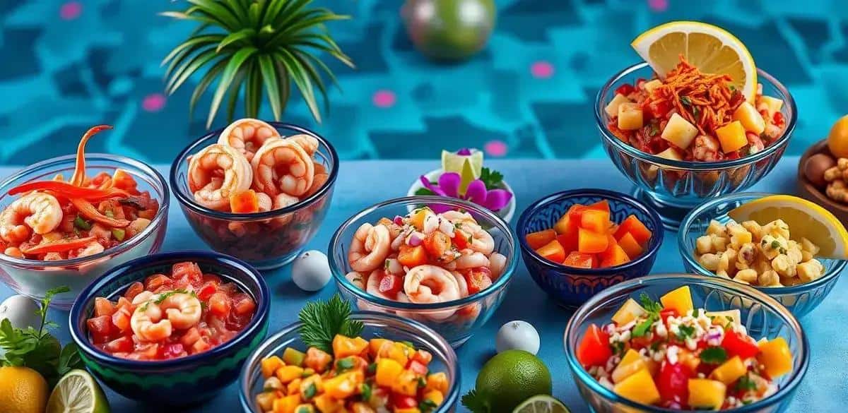 Variações do Ceviche Mexicano