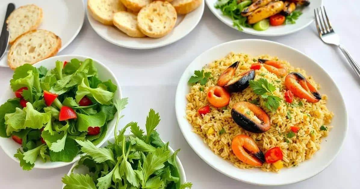 Acompanhamentos Ideais para Arroz com Mariscos