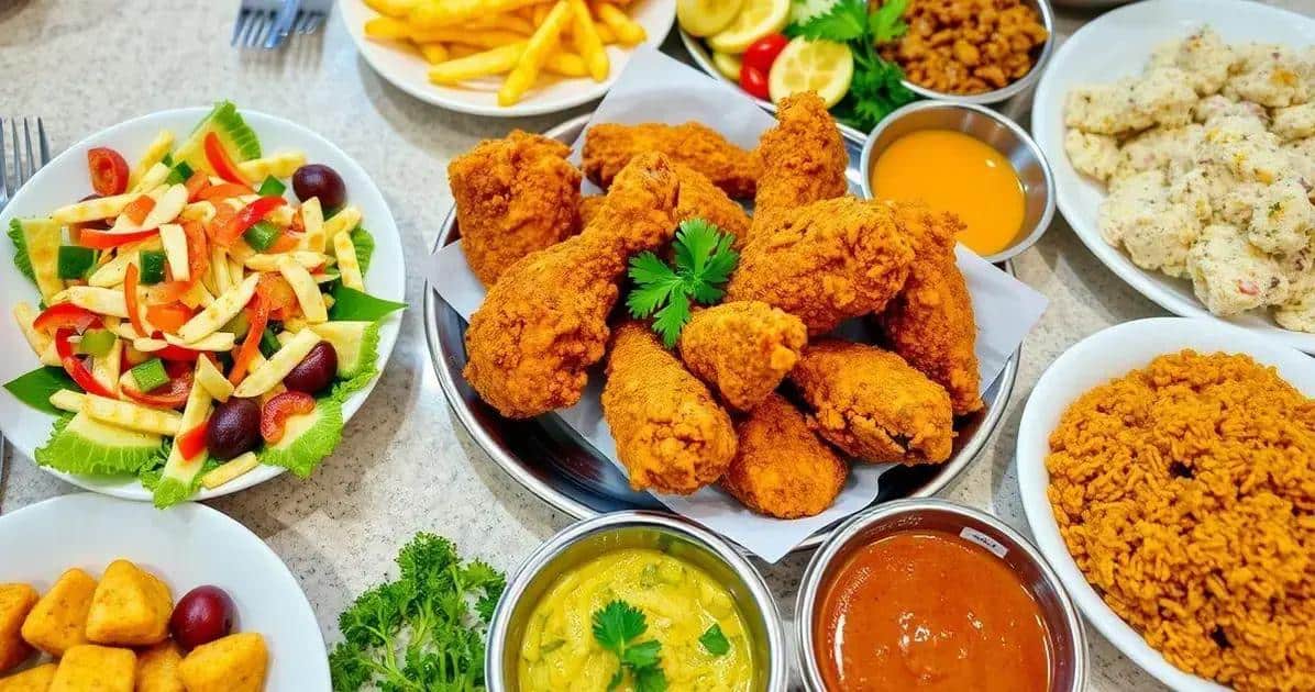 Acompanhamentos ideais para o Frango à Passarinho