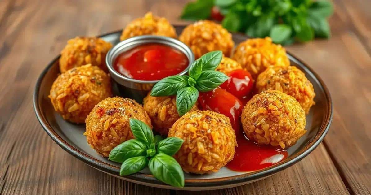 Arancini (Bolinhos de Arroz): Delícias Italianas que Você Precisa Experimentar