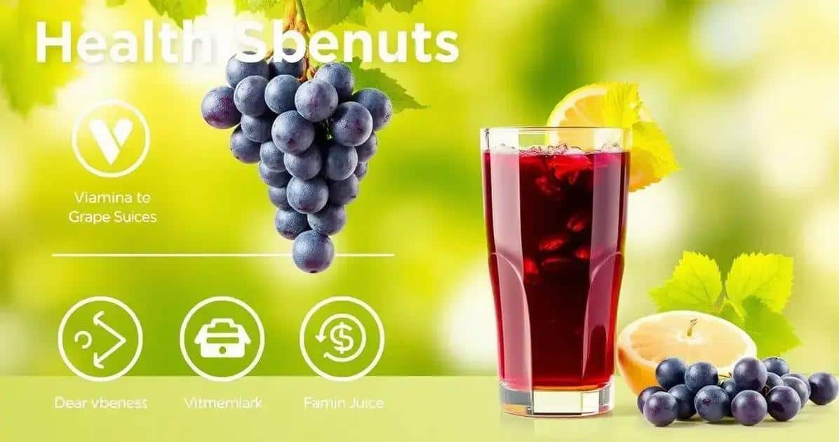 Benefícios do Suco de Uva Integral