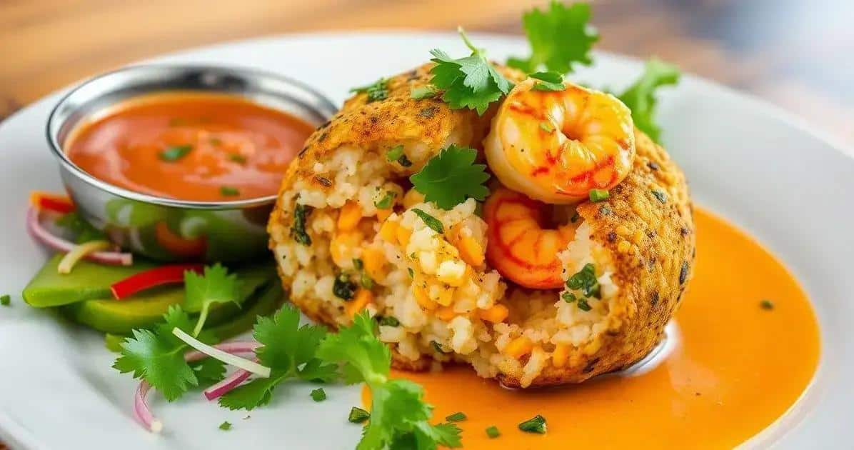 Bolinho de Arroz com Camarão: A Delícia que Vai Surpreender seu Paladar