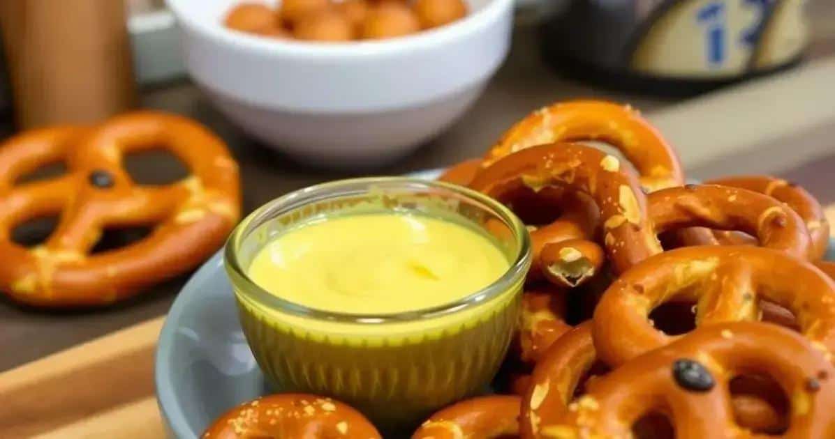 Como fazer o molho para acompanhar o Pretzel