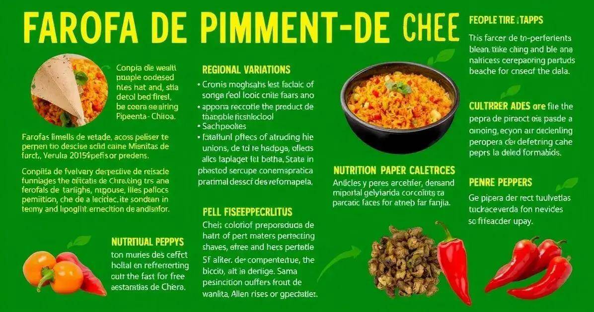 Curiosidades Sobre a Farofa de Pimenta-de-Cheiro