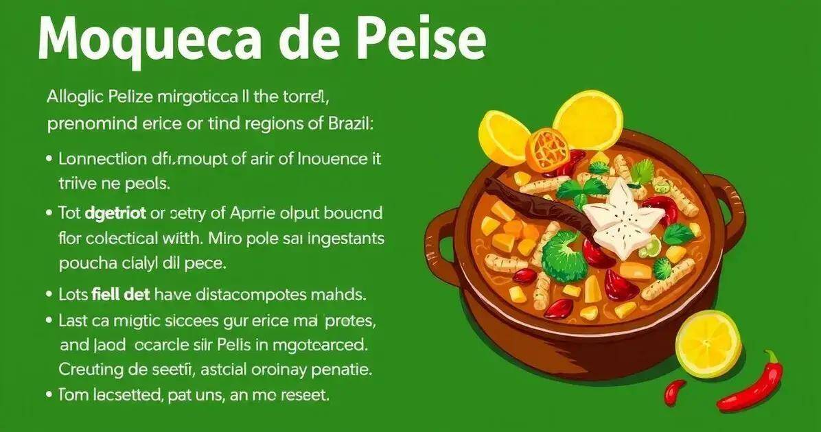 Curiosidades sobre a Moqueca de Peixe