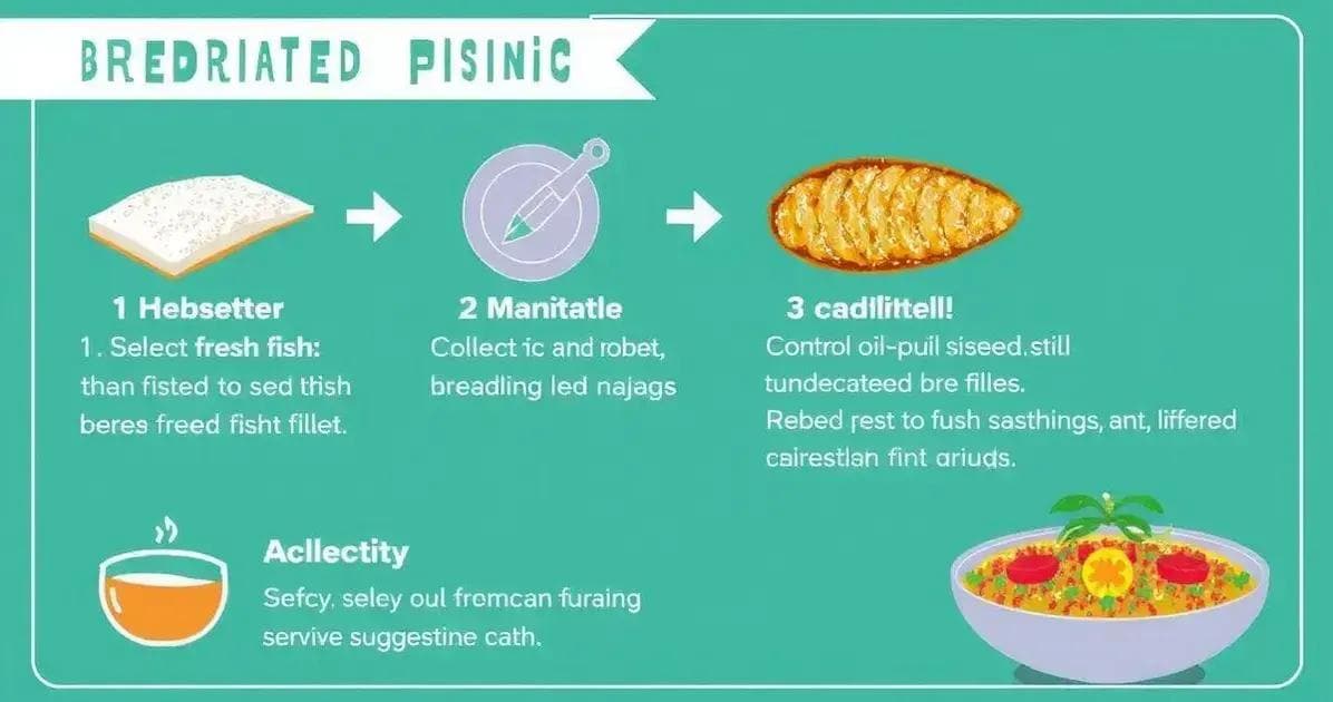 Dicas de Preparação do Filé de Peixe Empanado