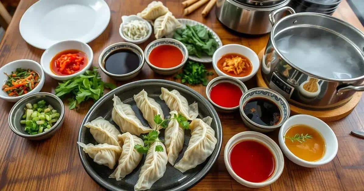 Dicas para cozinhar Dumplings