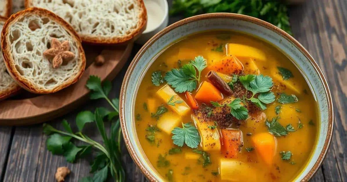 Dicas para deixar sua Sopa de legumes ainda mais saborosa