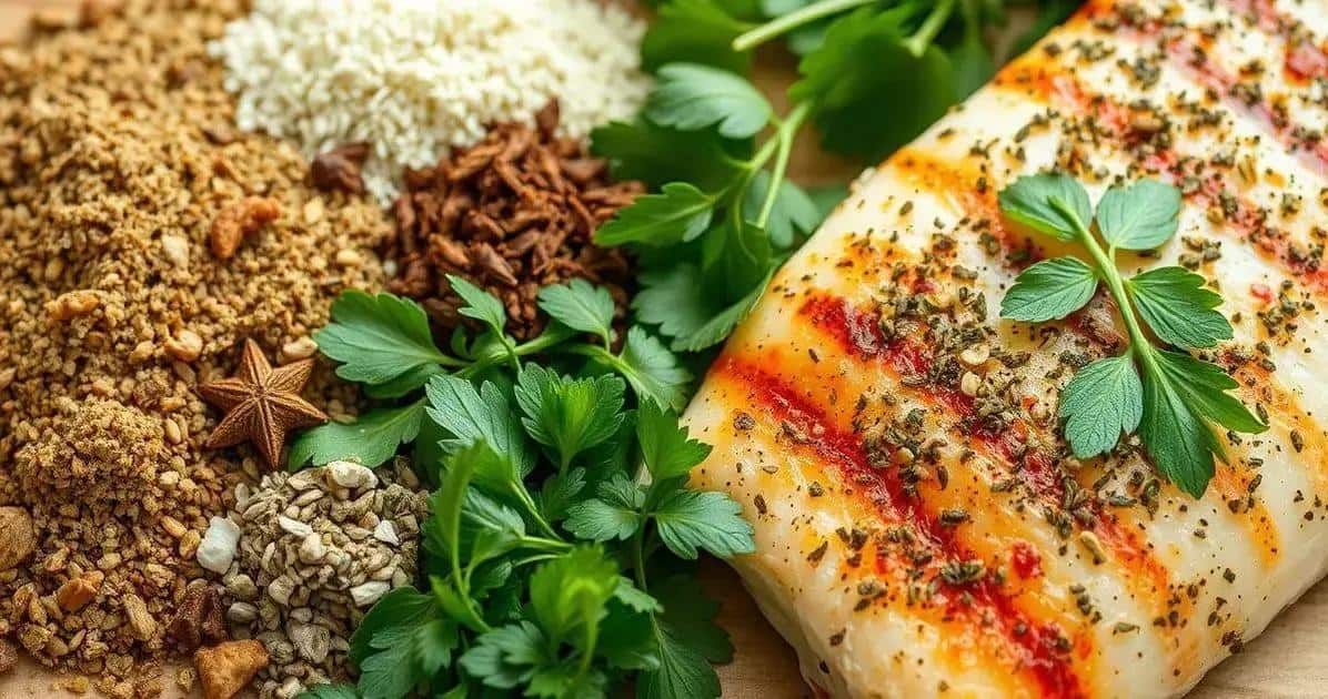 Dicas para Temperar o Filhote Grelhado