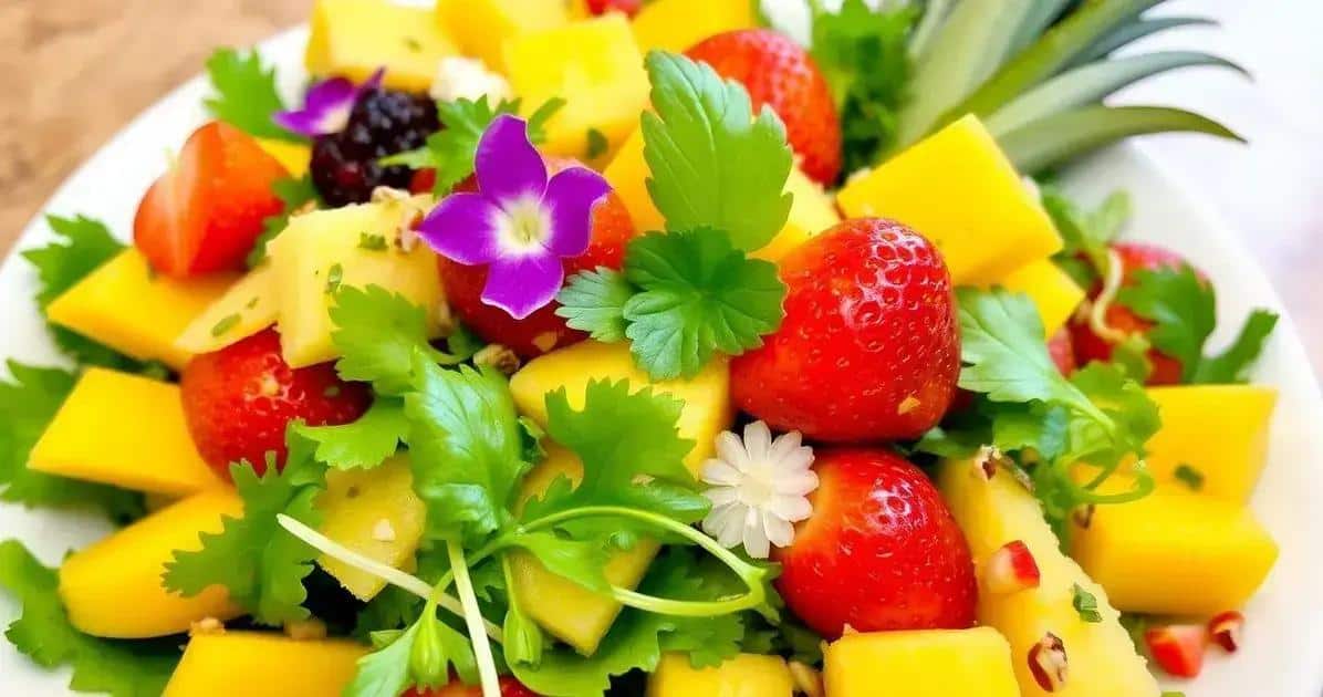 Dicas Para Uma Salada Tropical Perfeita