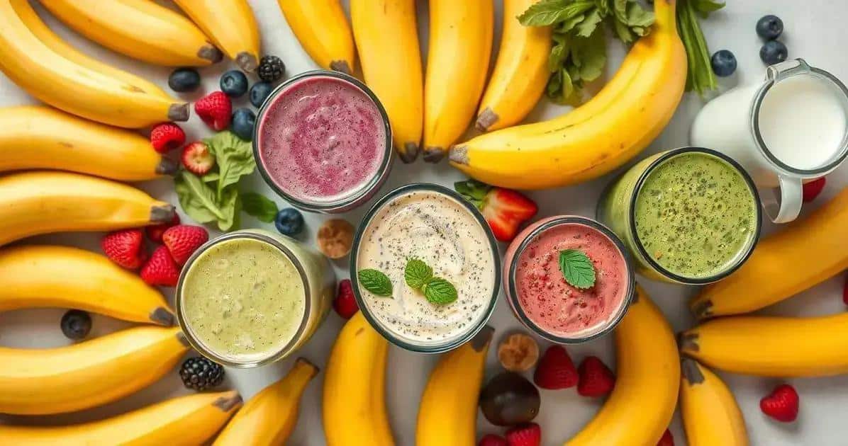 Dicas para Variar sua Vitamina de Banana