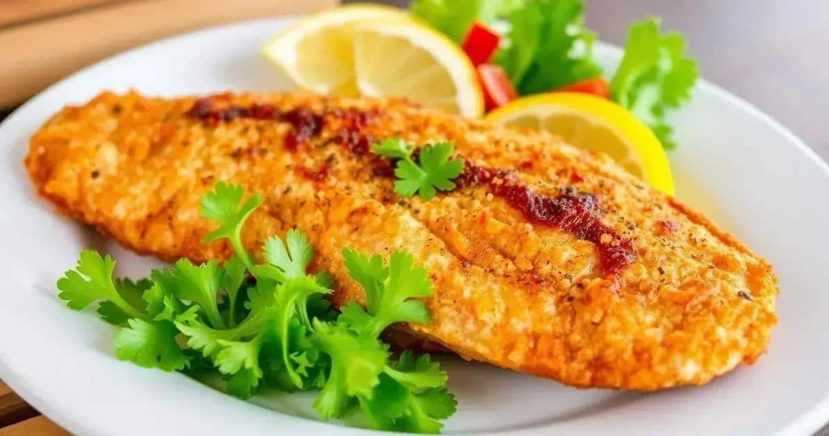 Filé de Peixe Empanado: A Receita Perfeita Para Seu Almoço Especial