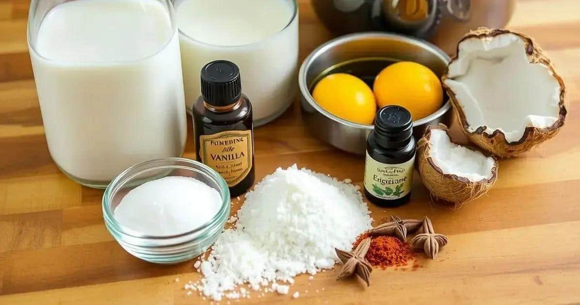 Ingredientes da Ambrosia