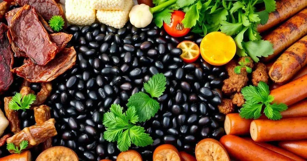 Ingredientes da Feijoada Carioca
