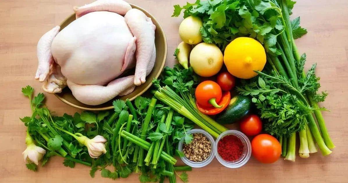 Ingredientes do Galeto ao Primo Canto
