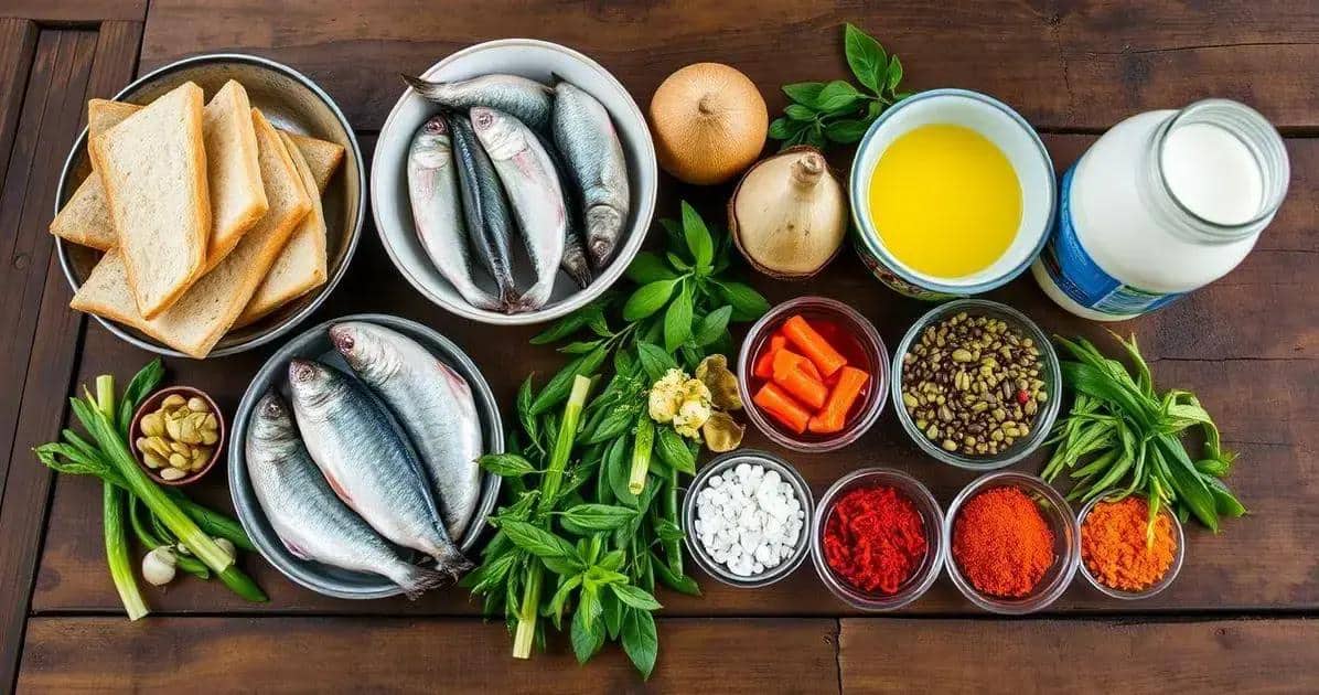 Ingredientes do Vatapá