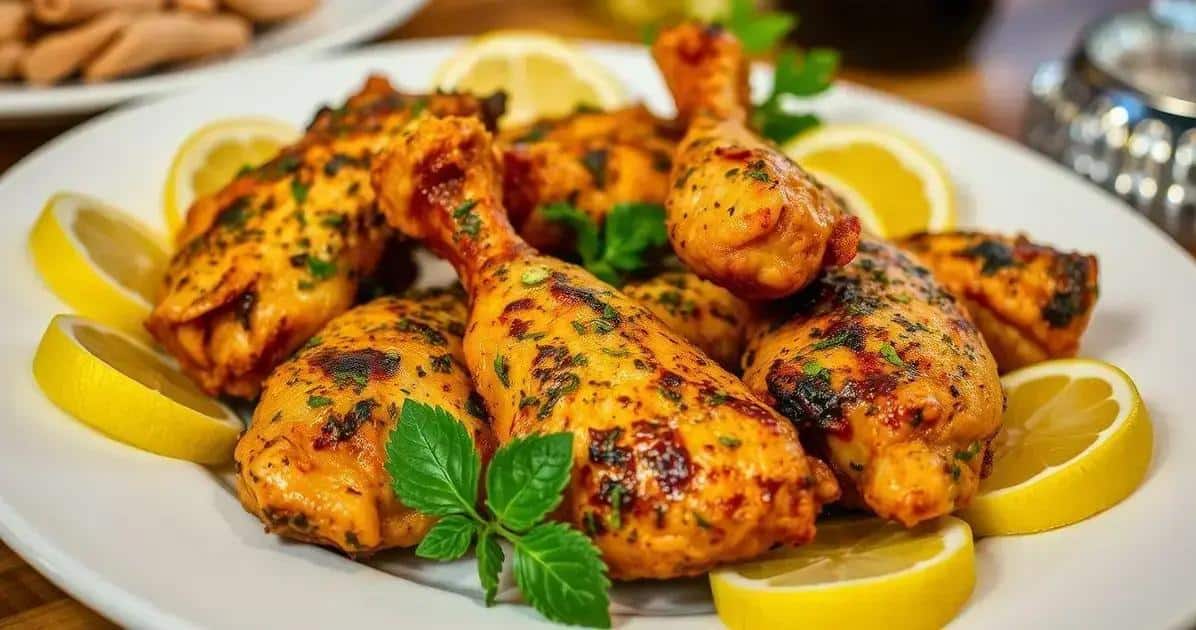 Ingredientes para o Frango à Passarinho